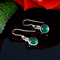 Green-Onyx-Spanish-Bianca-multiple-Dangle-Green-925-Sterling-Silver-Earring