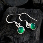 Green-Onyx-Spanish-Bianca-multiple-Dangle-Green-925-Sterling-Silver-Earring