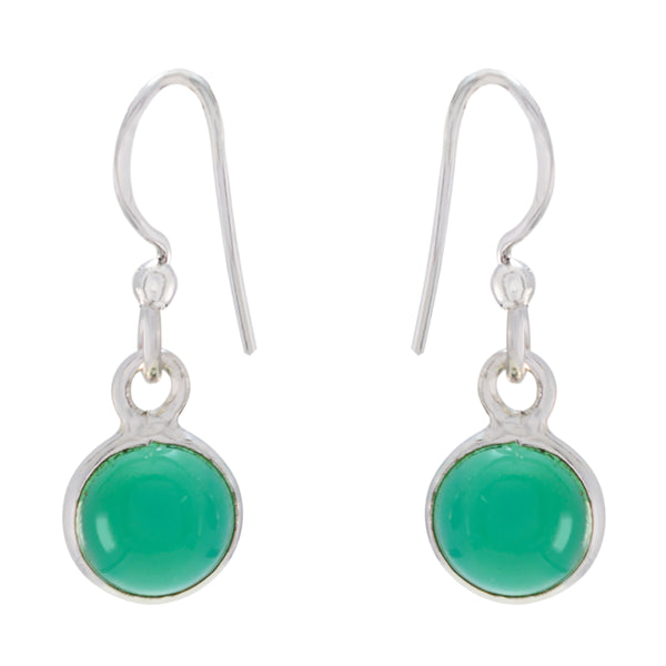 Green-Onyx-Spanish-Bianca-multiple-Dangle-Green-925-Sterling-Silver-Earring