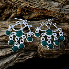 Green-Onyx-American-Claire-multiple-Dangle-Green-92.5-Silver-Earring