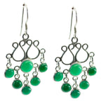 Green-Onyx-American-Claire-multiple-Dangle-Green-92.5-Silver-Earring