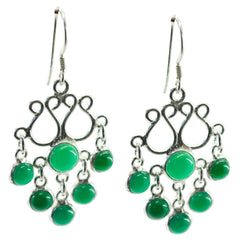 Green-Onyx-American-Claire-multiple-Dangle-Green-92.5-Silver-Earring