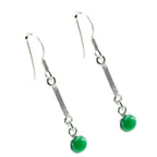 Green-Onyx-Latin-American-Bruna-multiple-Dangle-Green-92.5-Silver-Earring