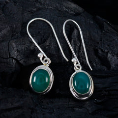 Green-Onyx-German-Carla-multiple-Dangle-Green-Silver-Earring
