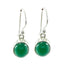 Green-Onyx-African-Carolina-multiple-Dangle-Green-925-Silver-Earring
