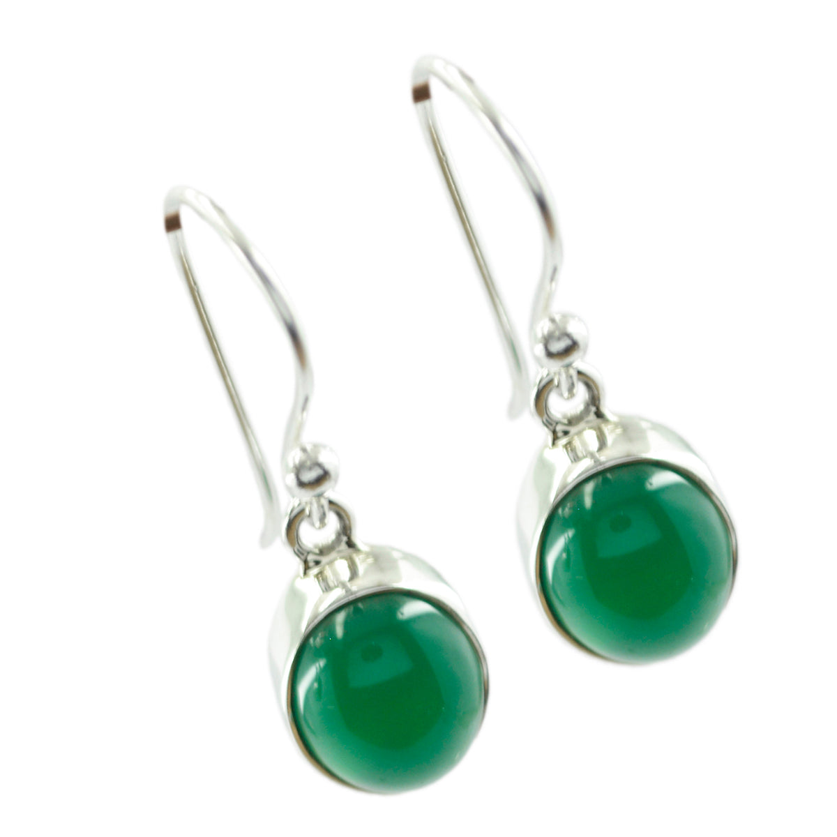 Green-Onyx-African-Carolina-multiple-Dangle-Green-925-Silver-Earring