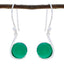 Green-Onyx-American-Daniela-Solitaire-Dangle-Green-Silver-Earring