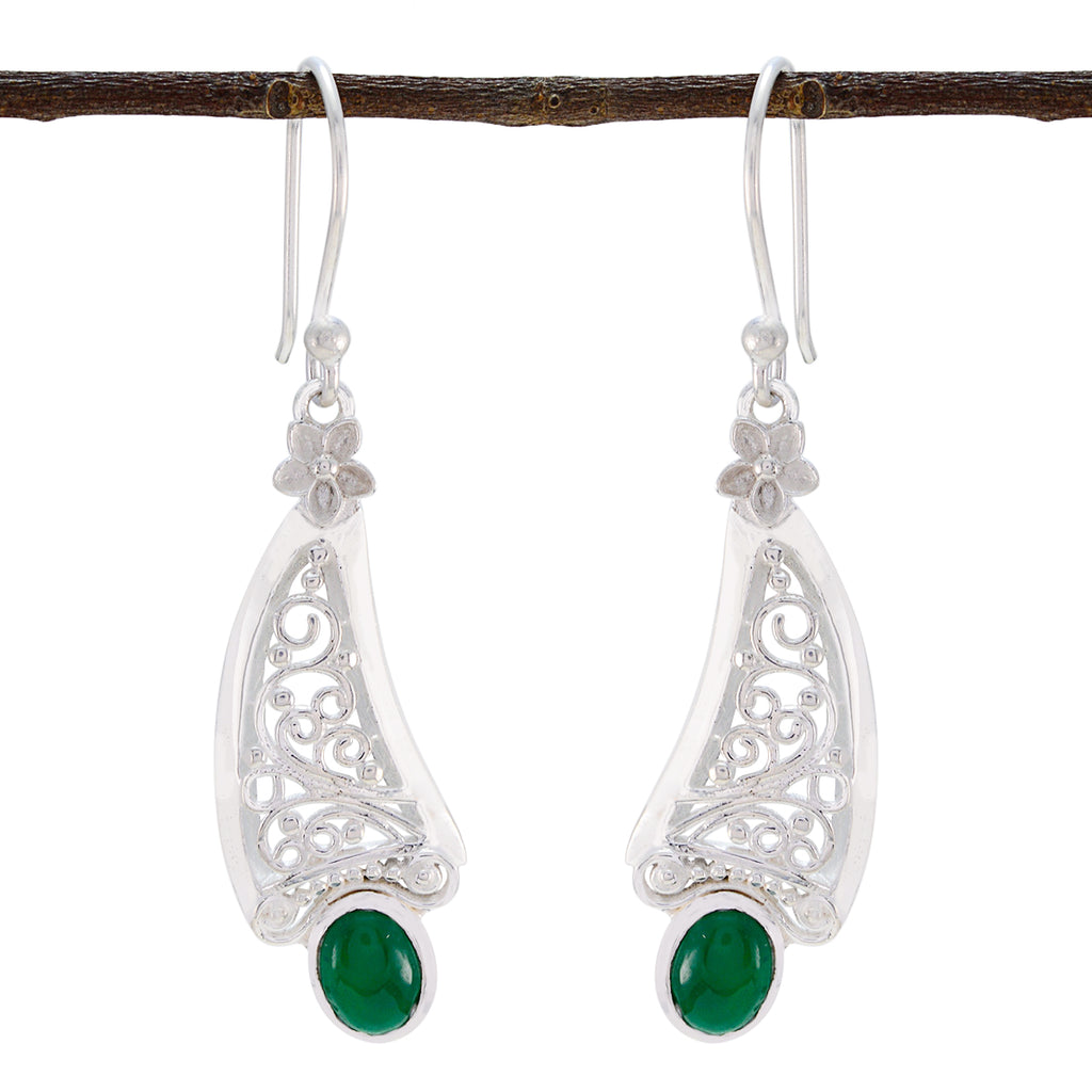 Green-Onyx-Korean-Dayana-Solitaire-Dangle-Green-925-Silver-Earring