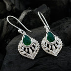 Green-Onyx-French-Katharina-Solitaire-Dangle-Green-92.5-Silver-Earring