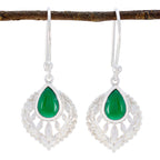 Green-Onyx-French-Katharina-Solitaire-Dangle-Green-92.5-Silver-Earring