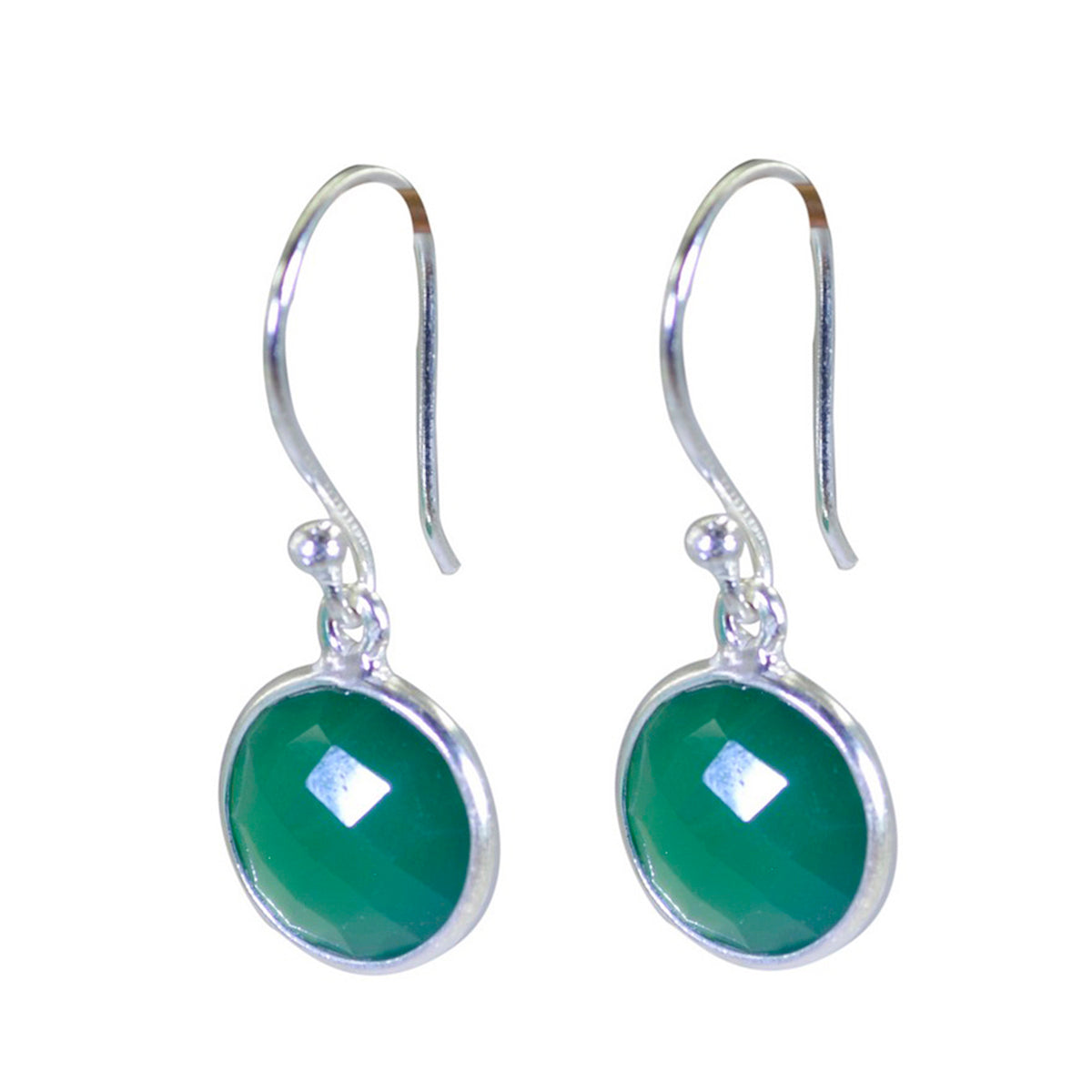 Green-Onyx-Mexican-Isabella-multiple-Dangle-Green-Silver-Earring