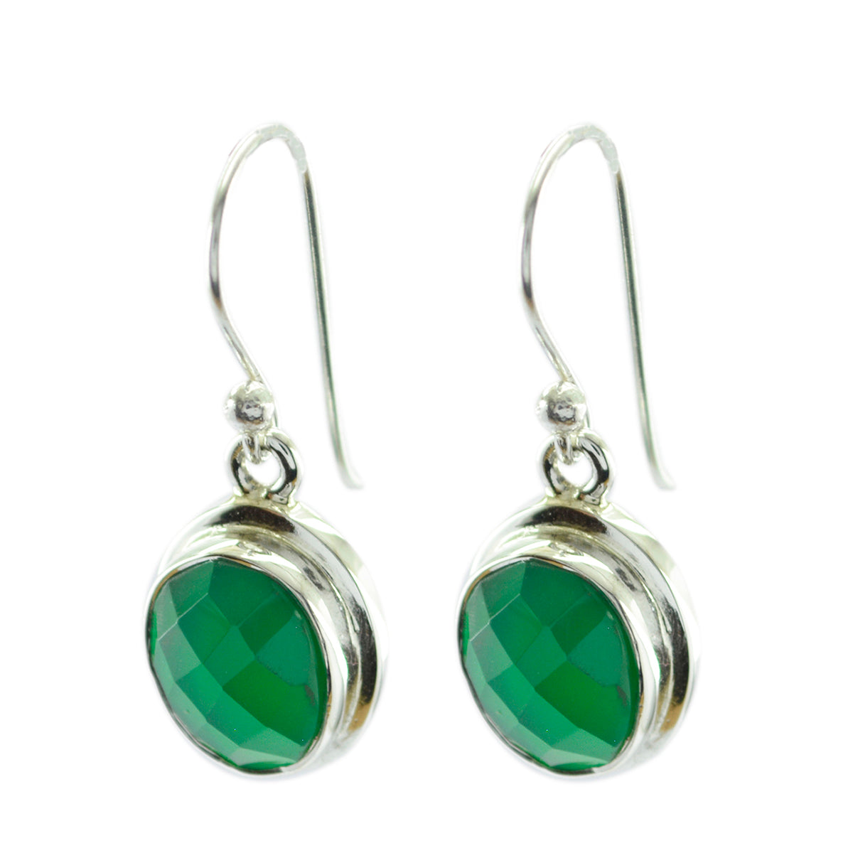 Green-Onyx-Australian-Isadora-multiple-Dangle-Green-92.5-Silver-Earring