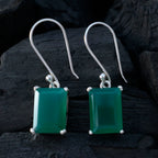 Green-Onyx-French-Julia-Solitaire-Dangle-Green-925-Silver-Earring