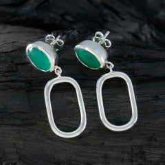 Green-Onyx-German-Julieta-Solitaire-Stud-Green-925-Sterling-Silver-Earring