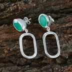Green-Onyx-German-Julieta-Solitaire-Stud-Green-925-Sterling-Silver-Earring