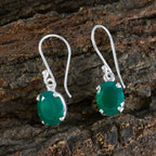 Green-Onyx-African-Laura-Solitaire-Dangle-Green-Sterling-Silver-Earring