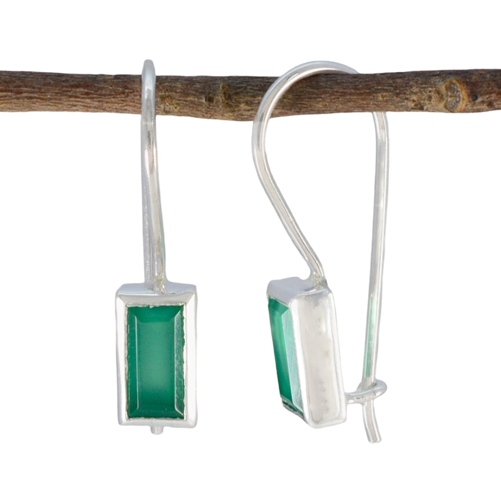 Green-Onyx-German-Yuki-Solitaire-Dangle-Green-925-Sterling-Silver-Earring