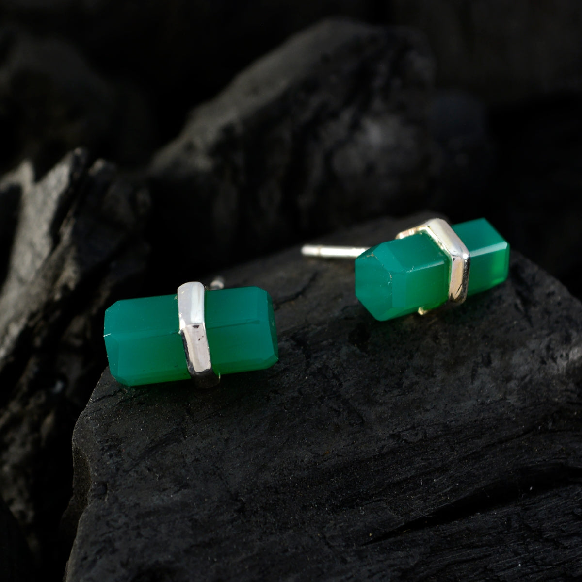 Green-Onyx-Russian-Lorena-Solitaire-Stud-Green-925-Sterling-Silver-Earring