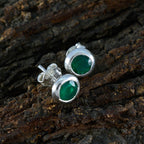 Green-Onyx-Middle-Eastern-Eleanor-Solitaire-Stud-Green-Sterling-Silver-Earring