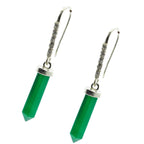 Green-Onyx-Moroccan-Lourdes-multiple-Dangle-Green-92.5-Silver-Earring