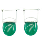 Indian-Emerald-Australian-Nova-Solitaire-Stud-Green-Sterling-Silver-Earring