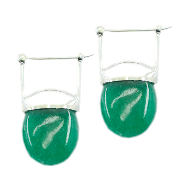 Indian-Emerald-Australian-Nova-Solitaire-Stud-Green-Sterling-Silver-Earring