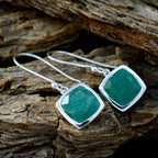 Indian-Emerald-Italian-Milagros-Solitaire-Dangle-Green-92.5-Silver-Earring