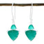 Indian-Emerald-French-Zoe-multiple-Dangle-Green-Silver-Earring