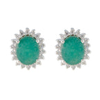 Emerald-CZ-Mexican-Milagros-multiple-Stud-Green-Sterling-Silver-Earring
