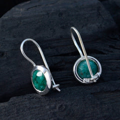 Indian-Emerald-Mexican-Nayara-Solitaire-Dangle-Green-Silver-Earring