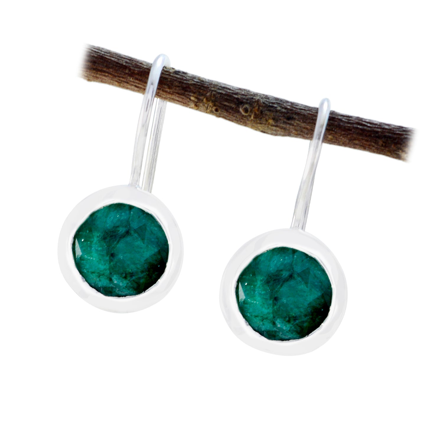 Indian-Emerald-Mexican-Nayara-Solitaire-Dangle-Green-Silver-Earring