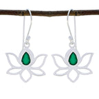 Indian-Emerald-Spanish-Patricia-Solitaire-Dangle-Green-925-Sterling-Silver-Earring
