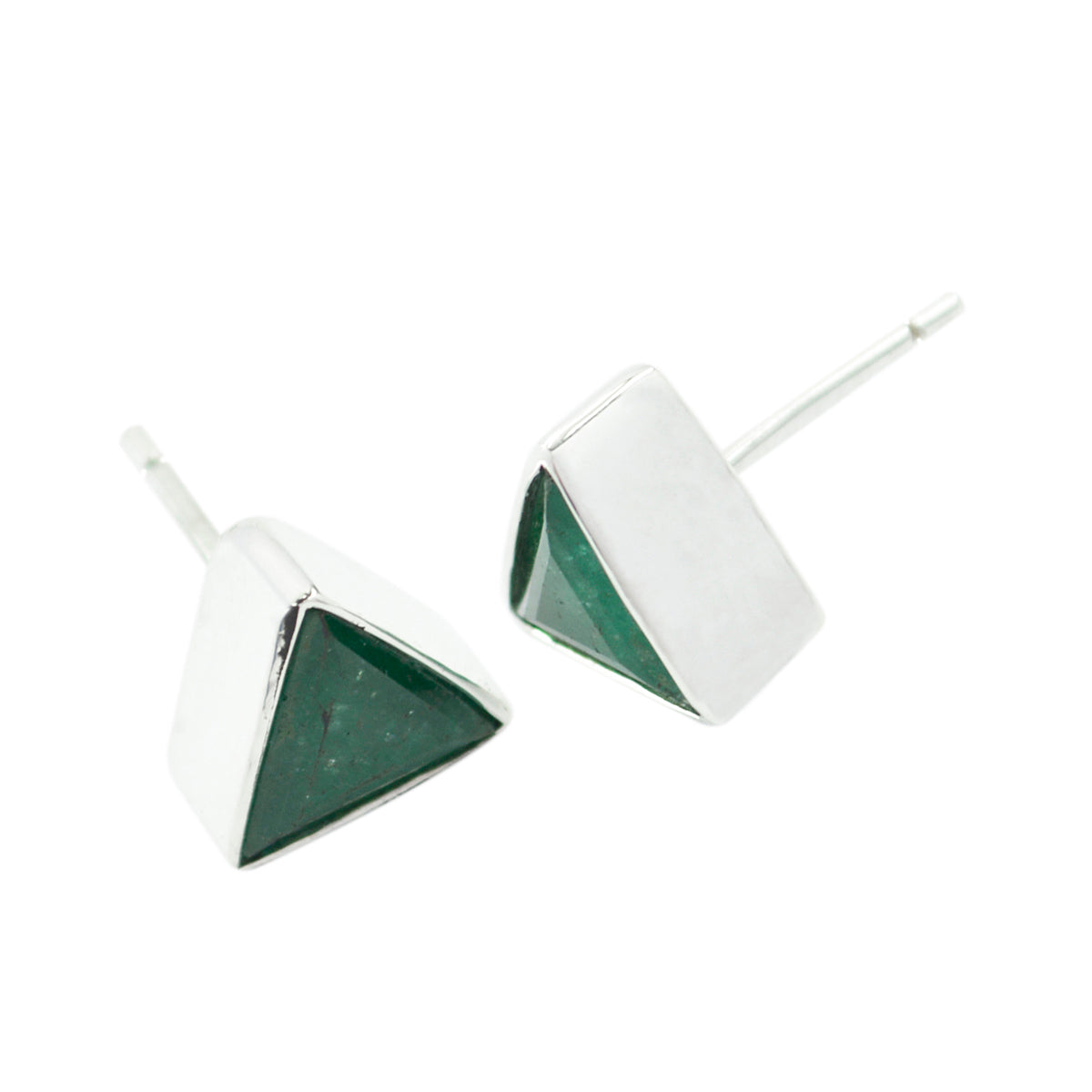 Indian-Emerald-Korean-Valentina-Solitaire-Stud-Green-92.5-Silver-Earring