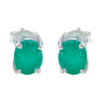 Indian-Emerald-Japanese-Agnes-Solitaire-Stud-Green-Sterling-Silver-Earring