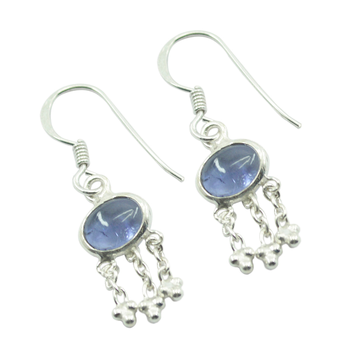 Iolite-Middle-Eastern-Addison-multiple-Dangle-Blue-Sterling-Silver-Earring