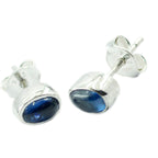 Iolite-Latin-American-Alina-Solitaire-Stud-Blue-925-Sterling-Silver-Earring