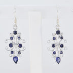 Iolite-French-Amelia-multiple-Dangle-Blue-Sterling-Silver-Earring