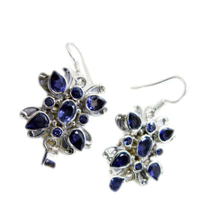 Iolite-Middle-Eastern-Zoey-multiple-Dangle-Blue-925-Sterling-Silver-Earring