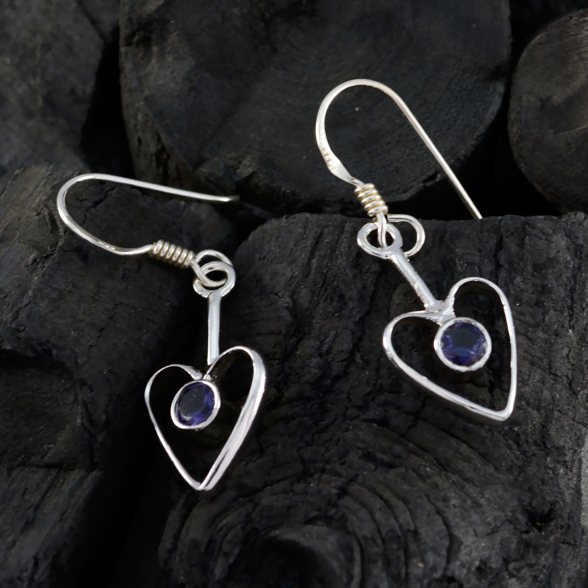 Iolite-Russian-Audrey-multiple-Dangle-Blue-925-Sterling-Silver-Earring