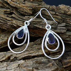 Iolite-Moroccan-Aurora-multiple-Dangle-Blue-925-Sterling-Silver-Earring