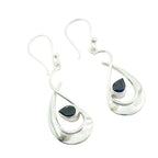 Iolite-Korean-Sophia-Solitaire-Dangle-Blue-925-Sterling-Silver-Earring