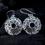 Iolite-Spanish-Mia-Solitaire-Dangle-Blue-925-Silver-Earring