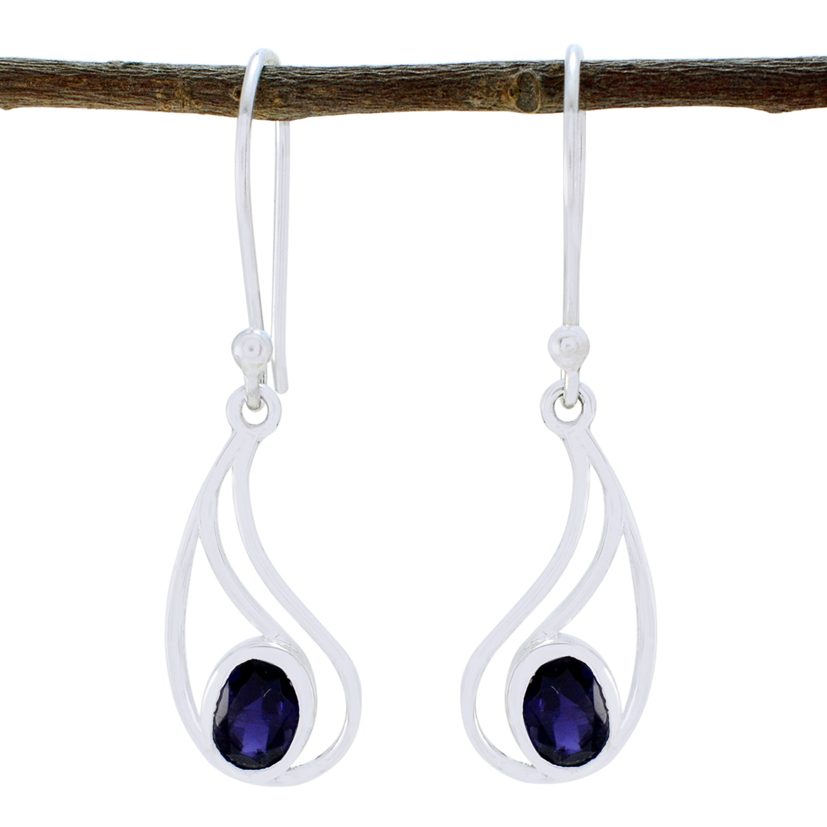 Iolite-Australian-Claire-Solitaire-Dangle-Blue-Sterling-Silver-Earring