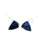 Iolite-Russian-Ellie-Solitaire-Stud-Blue-Silver-Earring