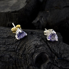 Iolite-Moroccan-Emilia-Solitaire-Stud-Blue-92.5-Silver-Earring