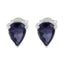 Iolite-African-Daniela-Solitaire-Stud-Blue-Sterling-Silver-Earring
