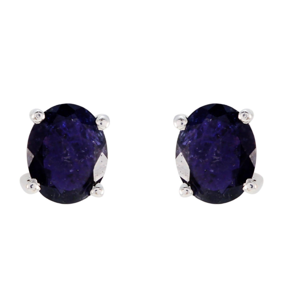 Iolite-Spanish-Camila-Solitaire-Stud-Blue-Sterling-Silver-Earring