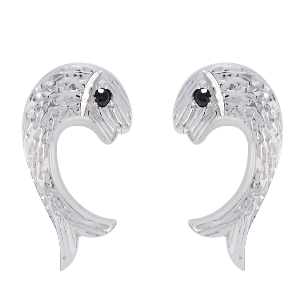 Iolite-Korean-Eva-Solitaire-Stud-Blue-925-Sterling-Silver-Earring Hoofdafbeelding