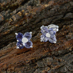 Iolite-Korean-Joaquina-multiple-Stud-Blue-Sterling-Silver-Earring