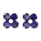Iolite-Japanese-Evelyn-multiple-Stud-Blue-92.5-Silver-Earring